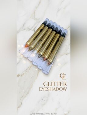 High Pigment Glitter Eyeshadow Pencil Set (6-Piece)